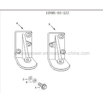 Cummins Spare Parts-Support, Motor delantero